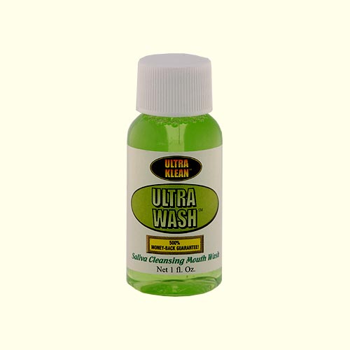 Ultra Wash Toxin-cleansing mouthwash.